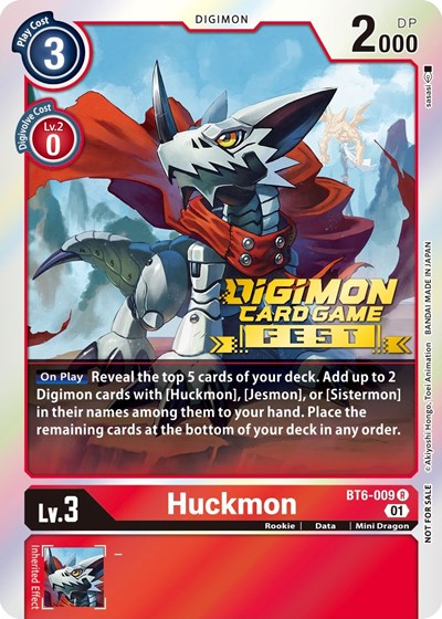 Huckmon (Digimon Card Game Fest 2022)