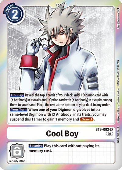 Cool Boy (Event Pack 4)