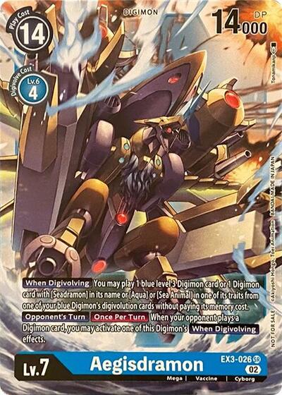 Aegisdramon - Revision Pack Cards Digimon spoiler