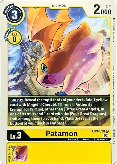 Patamon - Revision Pack Cards Digimon spoiler