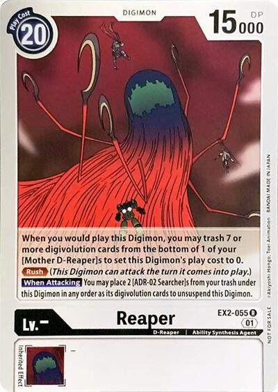 Reaper - Revision Pack Cards Digimon spoiler