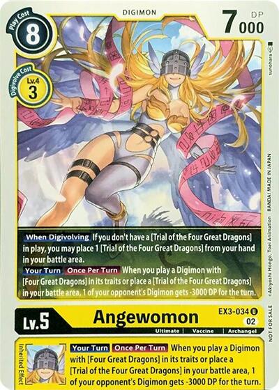Angewomon - Revision Pack Cards Digimon spoiler