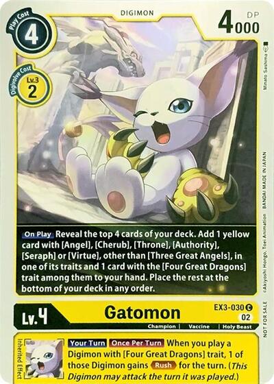 Gatomon - Revision Pack Cards Digimon spoiler