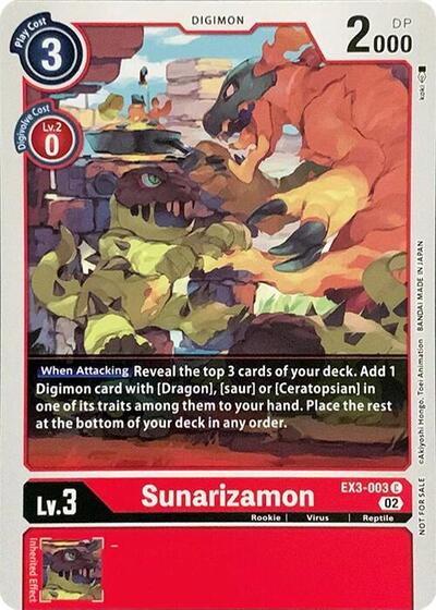 Sunarizamon - Revision Pack Cards Digimon spoiler
