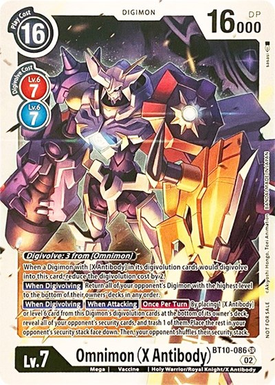 Omnimon (X Antibody) - Revision Pack Cards Digimon spoiler