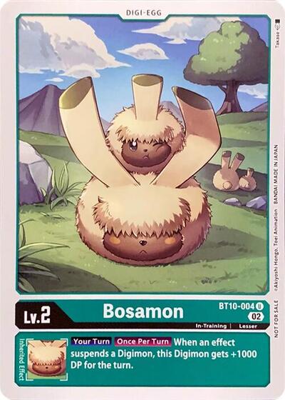 Bosamon - Revision Pack Cards Digimon spoiler