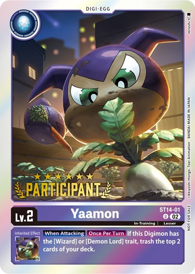 Yaamon (Digimon 3-On-3 Participation)