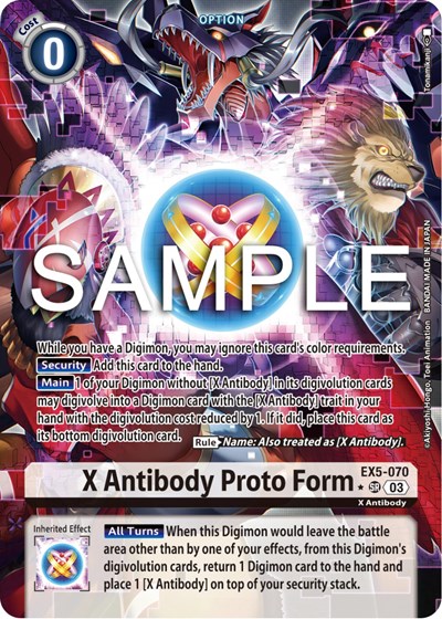 X Antibody Proto Form (Alternate Art)