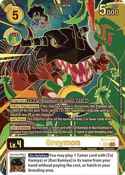 Greymon (Left) (Textured)