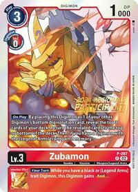 Zubamon - P-097 (2024 Regionals Participant)