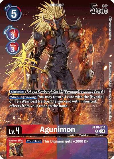 Agunimon (Rare Pull)