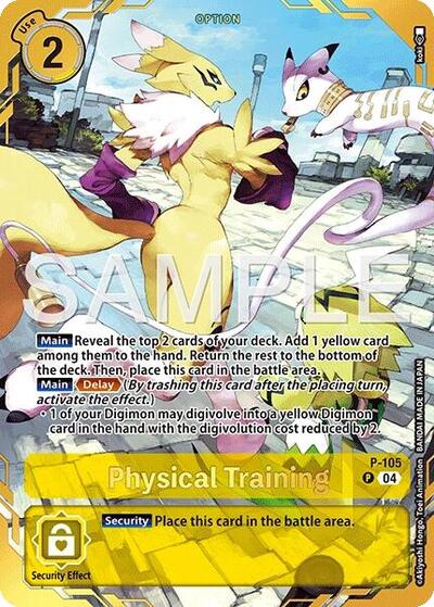 Physical Training (Premium Card Collection -Digimon Training Set-)