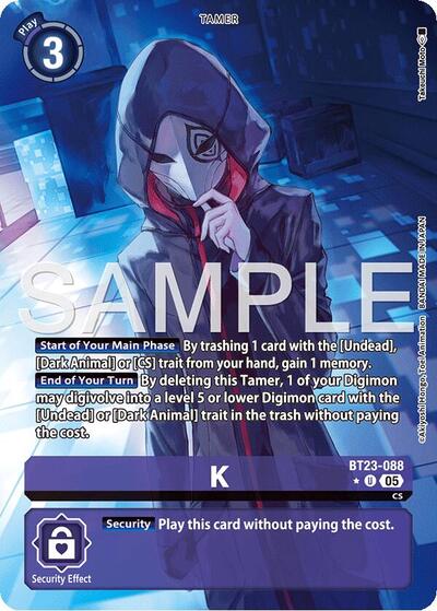 K (Alternate Art)
