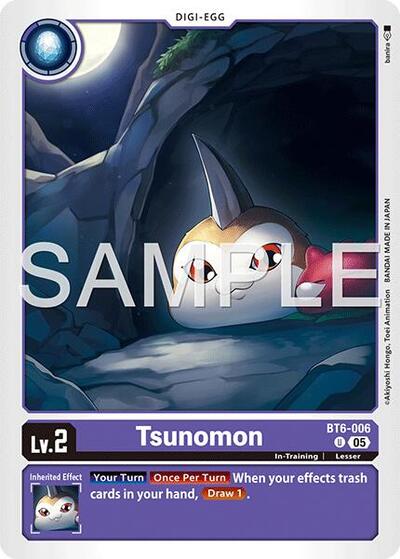 Tsunomon (Reprint) - Advanced Booster Digimon Generation Digimon spoiler