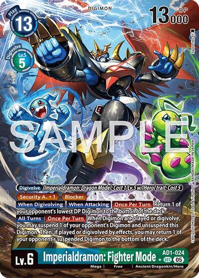 Imperialdramon: Fighter Mode - AD1-024 (Alternate Art) - Advanced Booster Digimon Generation Digimon spoiler
