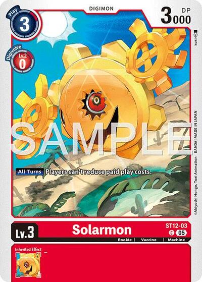 Solarmon (Reprint) - Advanced Booster Digimon Generation Digimon spoiler