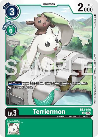 Terriermon (Reprint) - Advanced Booster Digimon Generation Digimon spoiler