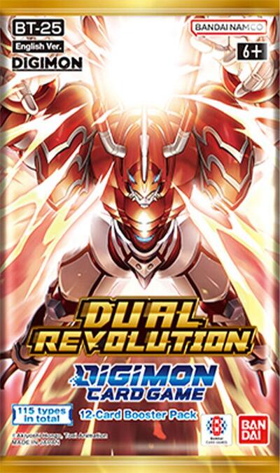 Dual Revolution Booster Pack - Dual Revolution Digimon spoiler