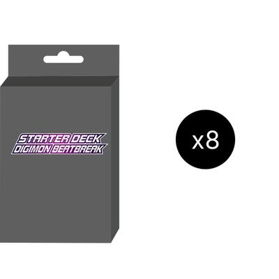 Beatbreak Starter Deck Display - Starter Deck 23: Beatbreak Digimon spoiler