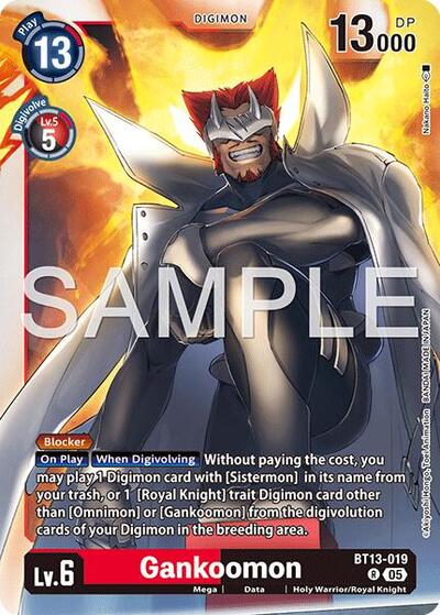 Gankoomon (Reprint) - Advanced Booster Digimon Generation Digimon spoiler