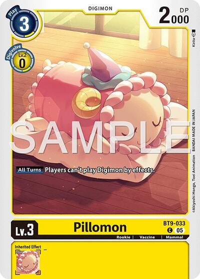 Pillomon (Reprint) - Advanced Booster Digimon Generation Digimon spoiler