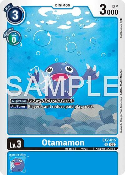 Otamamon (Reprint) - Advanced Booster Digimon Generation Digimon spoiler