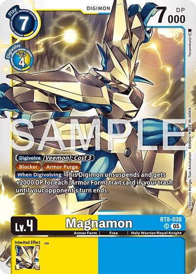 Magnamon (Reprint) - Advanced Booster Digimon Generation Digimon spoiler