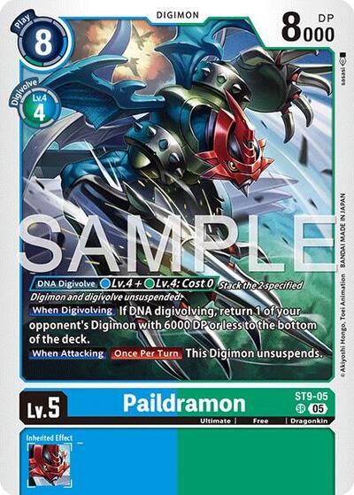 Paildramon - ST9-05 (Reprint) - Advanced Booster Digimon Generation Digimon spoiler
