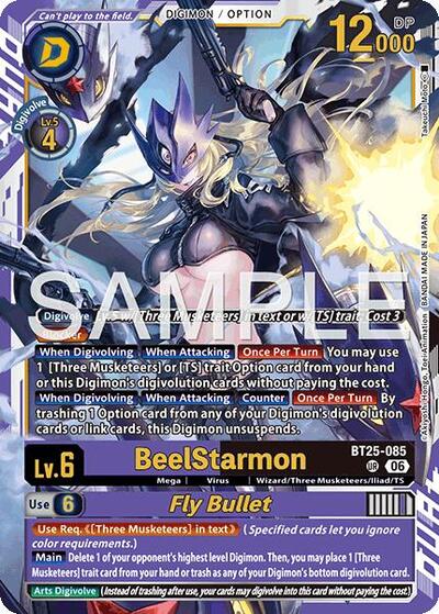 BeelStarmon // Fly Bullet - Dual Revolution Digimon spoiler