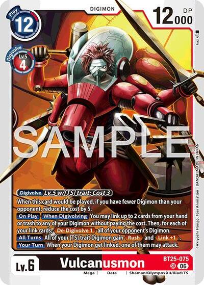 Vulcanusmon - Dual Revolution Digimon spoiler