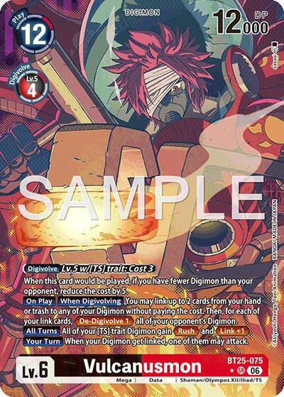 Vulcanusmon (Alternate Art) - Dual Revolution Digimon spoiler