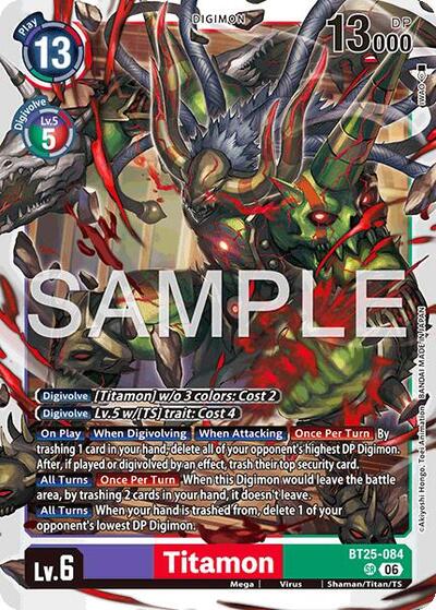 Titamon - Dual Revolution Digimon spoiler
