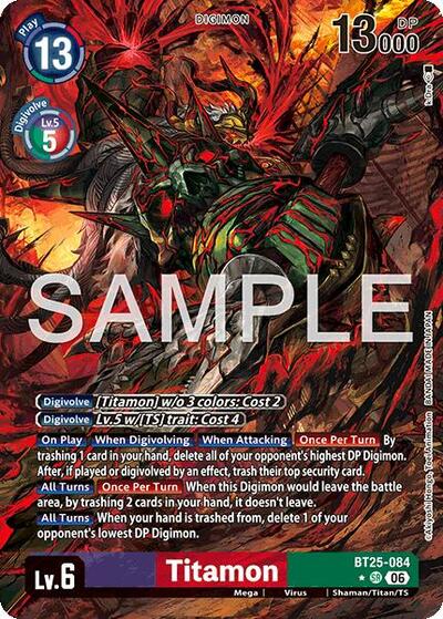 Titamon (Alternate Art) - Dual Revolution Digimon spoiler
