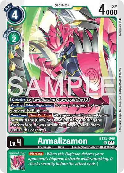 Armalizamon - Dual Revolution Digimon spoiler