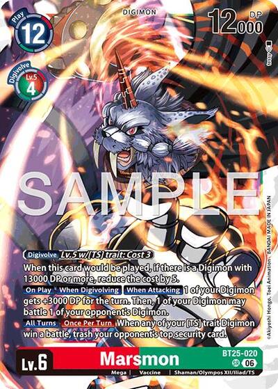 Marsmon - Dual Revolution Digimon spoiler