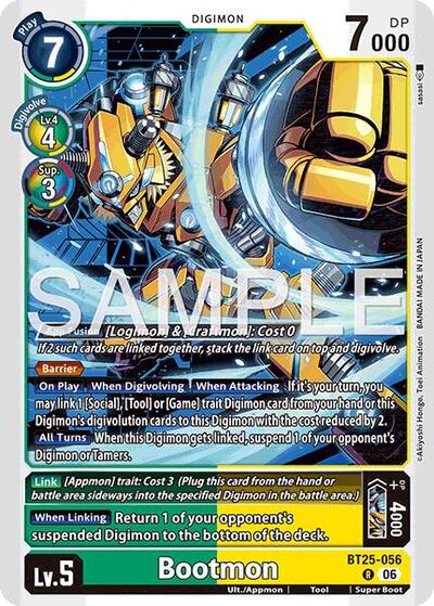 Bootmon - Dual Revolution Digimon spoiler