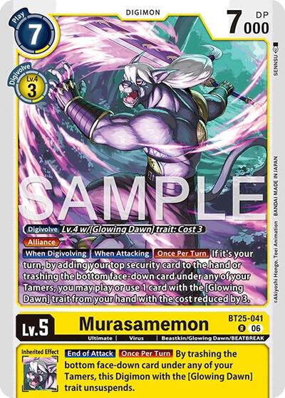 Murasamemon - Dual Revolution Digimon spoiler