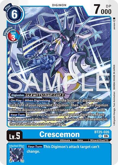 Crescemon - Dual Revolution Digimon spoiler
