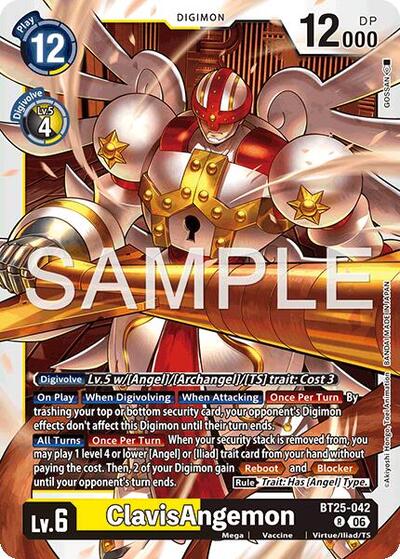 ClavisAngemon - Dual Revolution Digimon spoiler