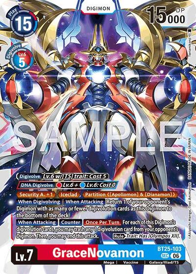 GraceNovamon - Dual Revolution Digimon spoiler