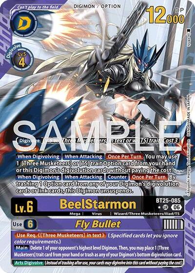 BeelStarmon // Fly Bullet (Alternate Art) - Dual Revolution Digimon spoiler