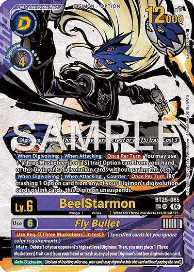 BeelStarmon // Fly Bullet (Rare Pull) - Dual Revolution Digimon spoiler