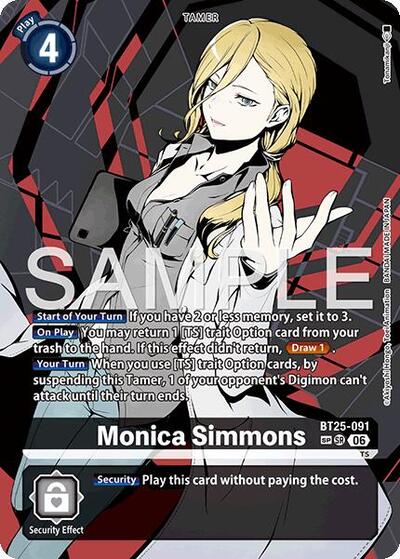 Monica Simmons (SP) - Dual Revolution Digimon spoiler