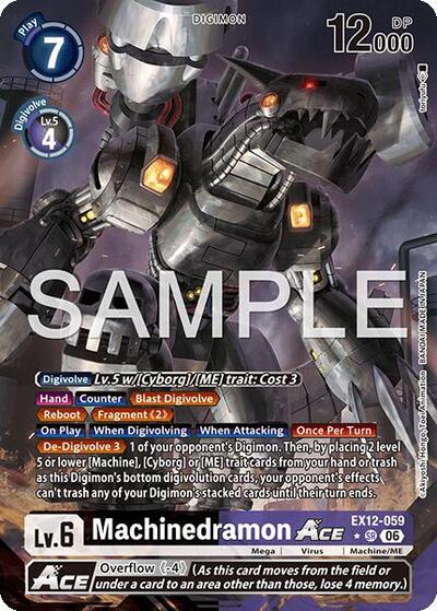 Machinedramon ACE (Alternate Art) - Digital World Shambala Digimon spoiler