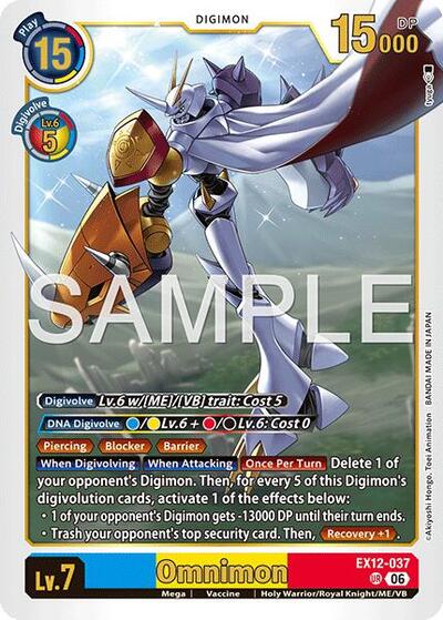 Omnimon - Digital World Shambala Digimon spoiler