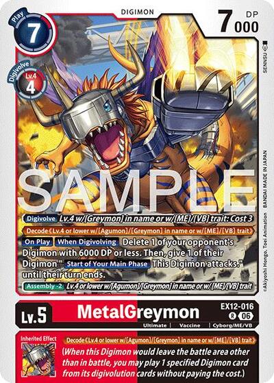 MetalGreymon - Digital World Shambala Digimon spoiler