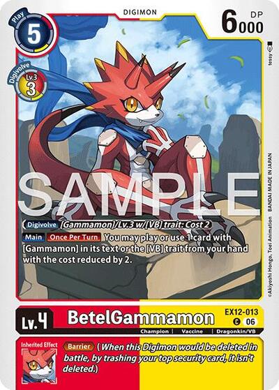 BetelGammamon - Digital World Shambala Digimon spoiler