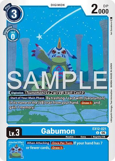 Gabumon - Digital World Shambala Digimon spoiler