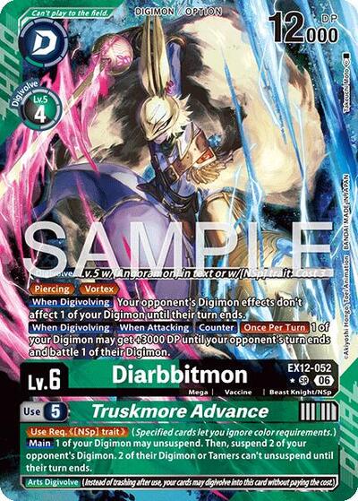 Diarbbitmon // Truskmore Advance (Alternate Art) - Digital World Shambala Digimon spoiler