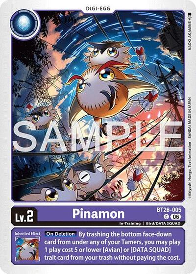 Pinamon - Timeless Bonds Digimon spoiler